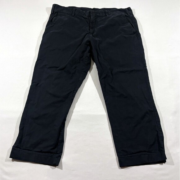 Save Khaki United SKU Pants Blue Mens 38x27 Cotton Chino Straight Leg Casual USA - Picture 1 of 10